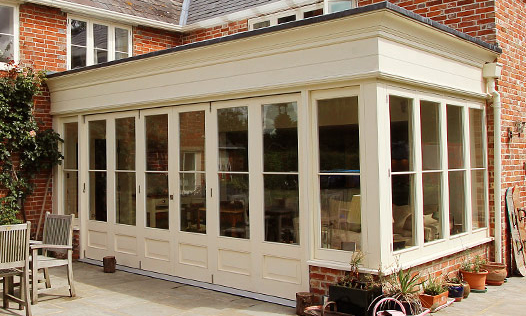 The Orangery. Custom made, hand-crafted joinery, by Mounts Hill Woodcraft.